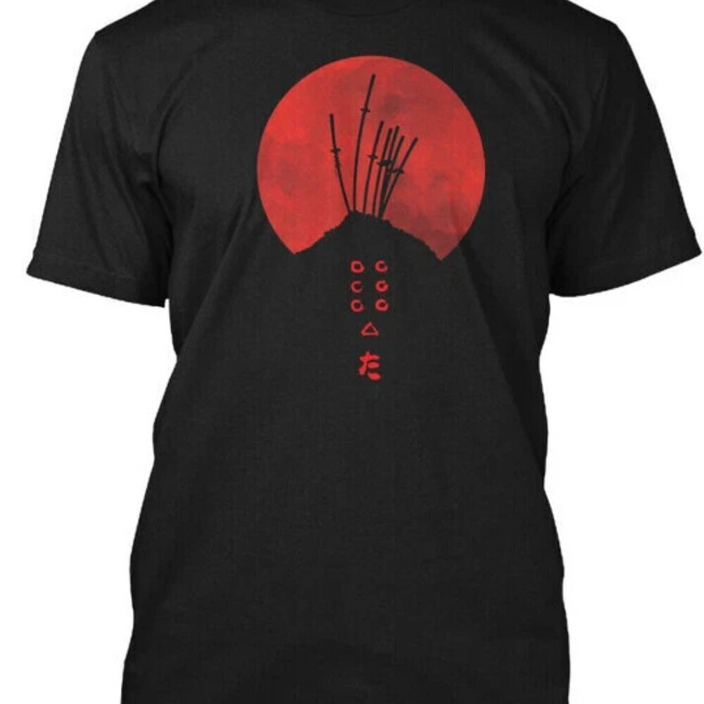 Seven Samurai Retro Movie Graphic Tee Classic 1954 Film Japan Cinema Fan T-Shirt